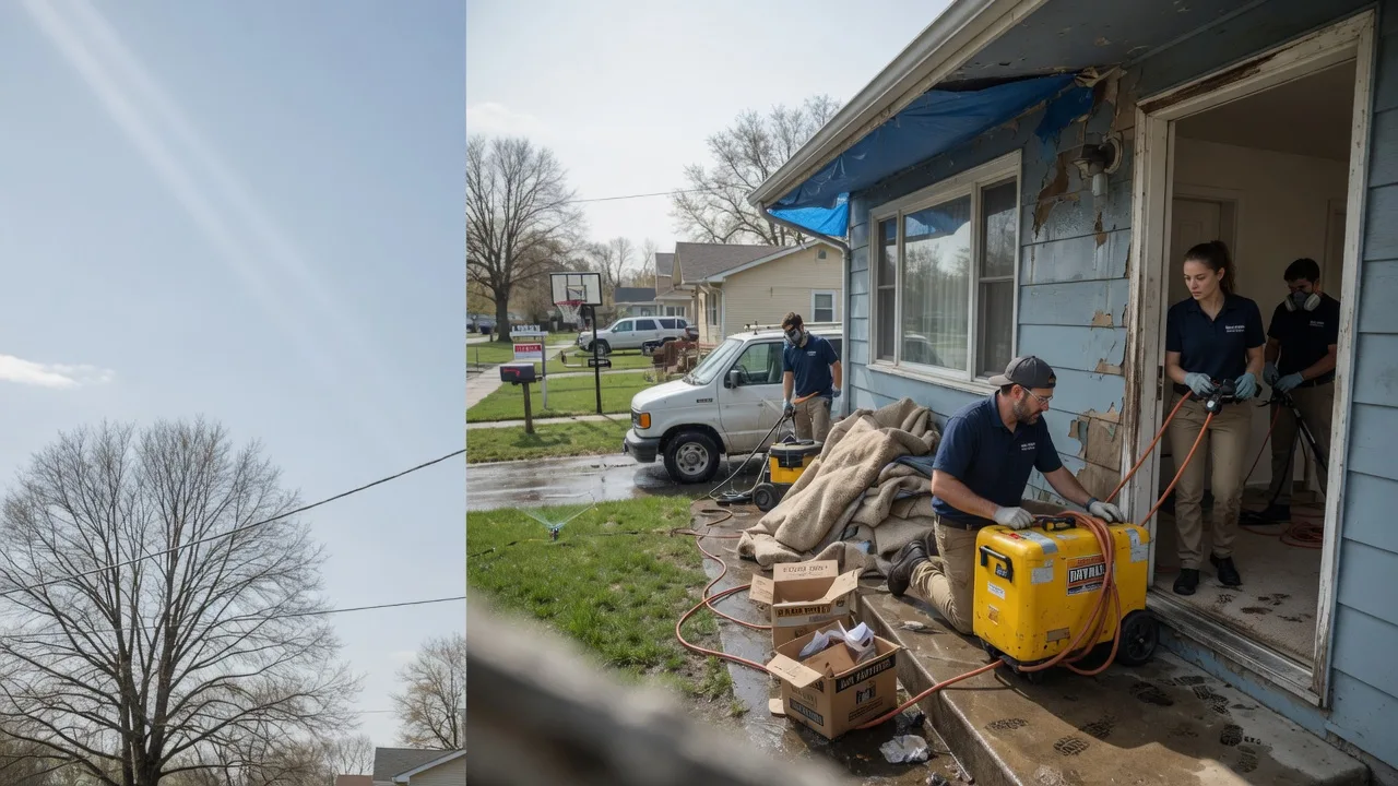 Basement Flood Cleanup in Danvers, MA near me